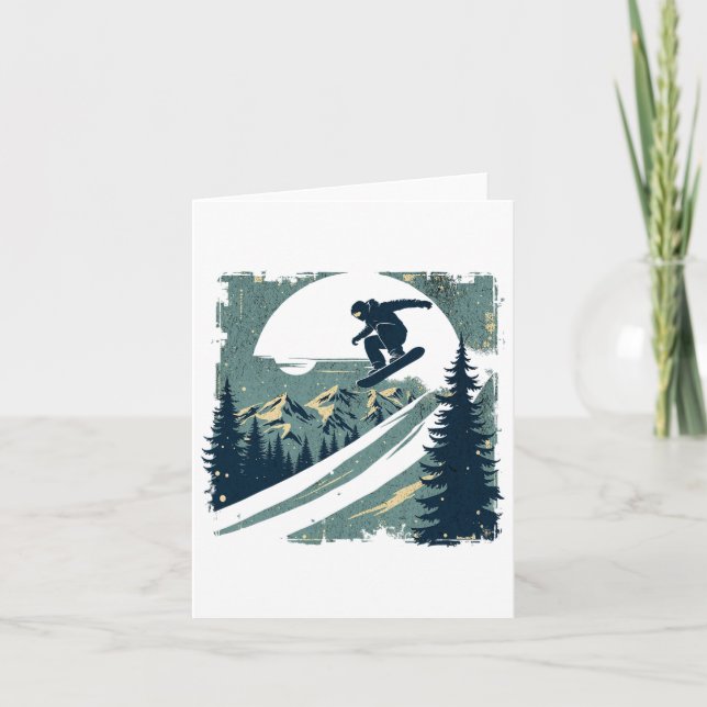 Carte Snowboard Snowboard 8 (Devant)