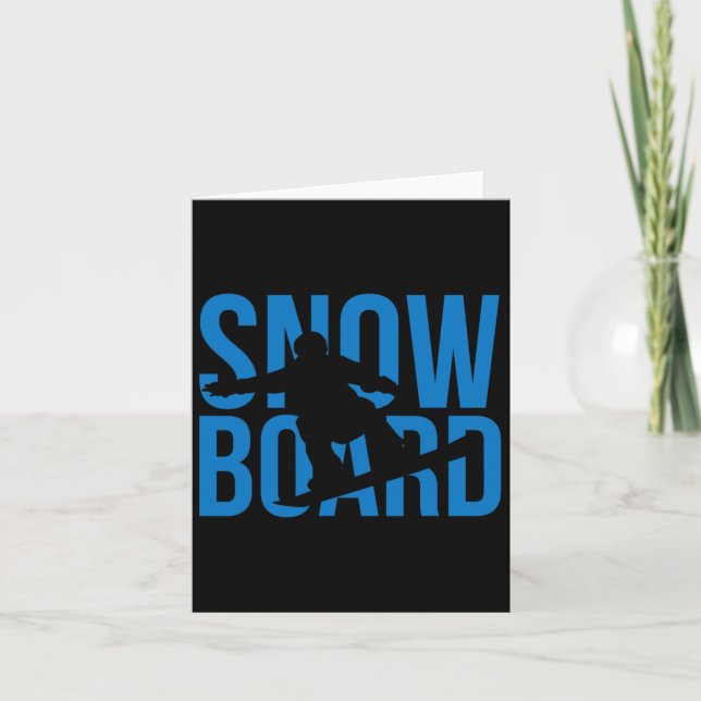 Carte Snowboard Snowboard 8 (Devant)