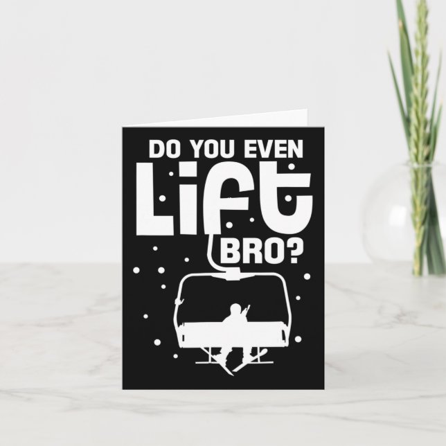 Carte Snowboard Snowboard Funny Snowboard 1 (Devant)