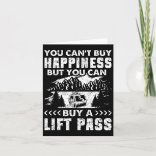 Carte Snowboard Snowboard Ski Lift Vintage Vous ne pouve