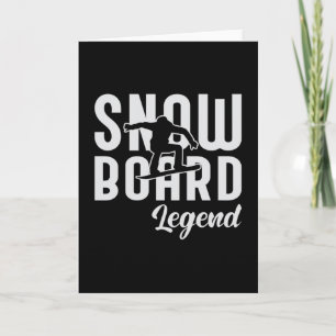 Carte Snowboard Snowboard Snowboard Snow Snow Funny Cade