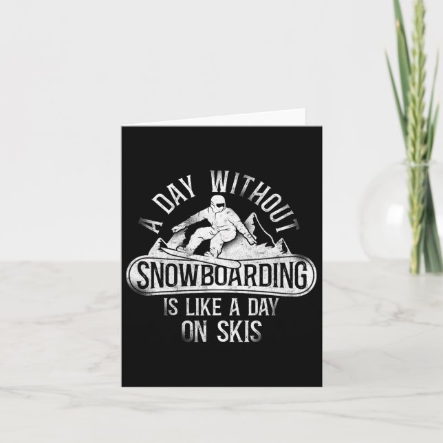 Carte Snowboard Snowboard Vintage 14 (Devant)