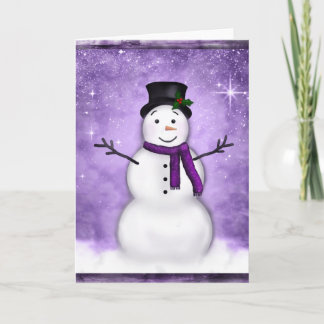 Carte Snowman