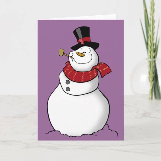 Carte Snowman (Devant)