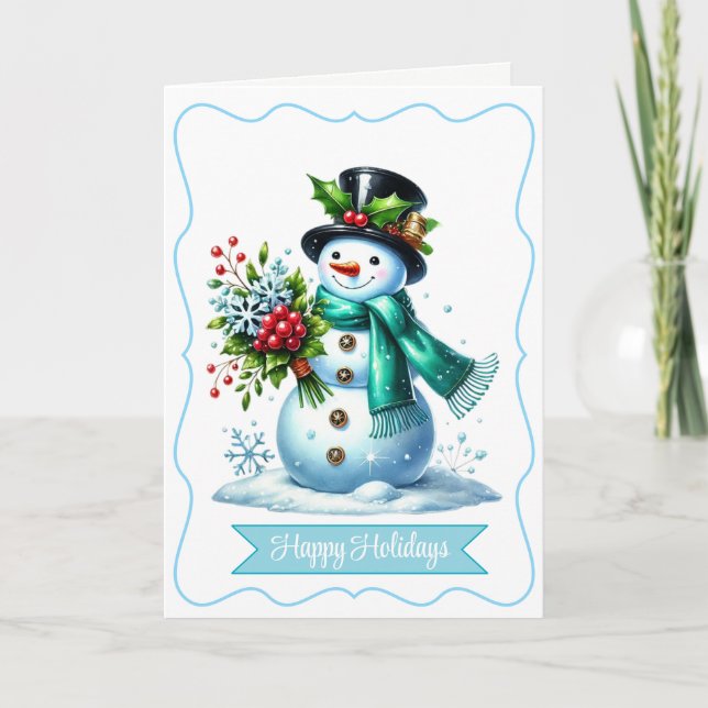 Carte Snowman (Devant)