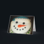 Carte “Snowman Cake" Christmas Card #1<br><div class="desc">© Art Is Life,  Life Is Art
[12 // 9 // 2014 — 2020]</div>