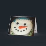 Carte “Snowman Cake" Christmas Card #1<br><div class="desc">© Art Is Life,  Life Is Art
[12 // 9 // 2014 — 2020]</div>