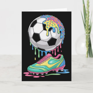 Carte Soccer Byll Drip Ice Cream Drip Men Women Game Soc
