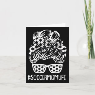 Carte Soccer Maman Vie Mères Jour Sport Lover Mama Maman