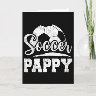 Carte Soccer Pappy Joueur de Soccer Jour de Match Fête d