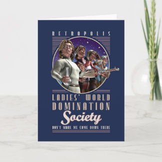 Carte Société de domination du monde des dames