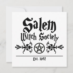 Carte Société Salem Witch