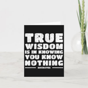 Carte Socrates Inspirer Citation stoïque Philosophie sto