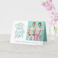 Soeur Best Friends Forever Photo Anniversaire Turq