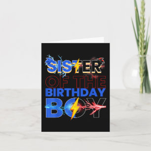 Carte Soeur De L'Anniversaire Garçon Hedgehog Famille Fê