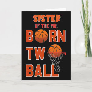 Carte Sœur de M. Born Two Ll Sketll 2e anniversaire