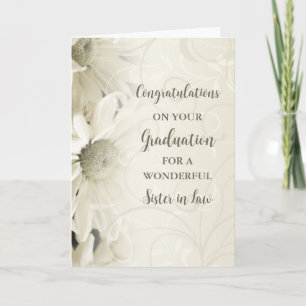 Carte Soeur des Fleurs Roses en Droit