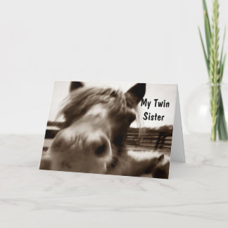 Carte ***SOEUR DOUCE*** 40e HUMOUR d'anniversaire