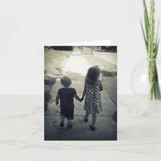 Carte Soeurs (blanc à l'intérieur)