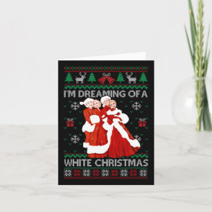 Carte Sœurs Film Noël Blanc 1954 Pyjama Xmas Ho