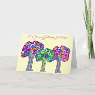 Carte Soeurs Jubilé d'or Cadeaux du 50e anniversaire