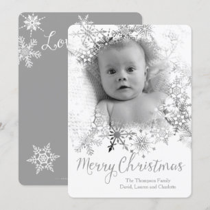 Carte Soft & Snowy Christmas