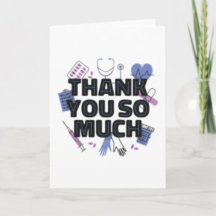 Carte SOINS DE SANTÉ Merci