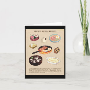 Carte Soins Magiques Nourriture Du Studio Ghibli Films S