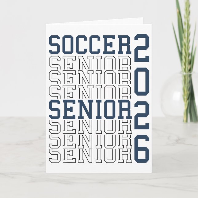 Carte Soirée des finissants de soccer 2026  (Devant)