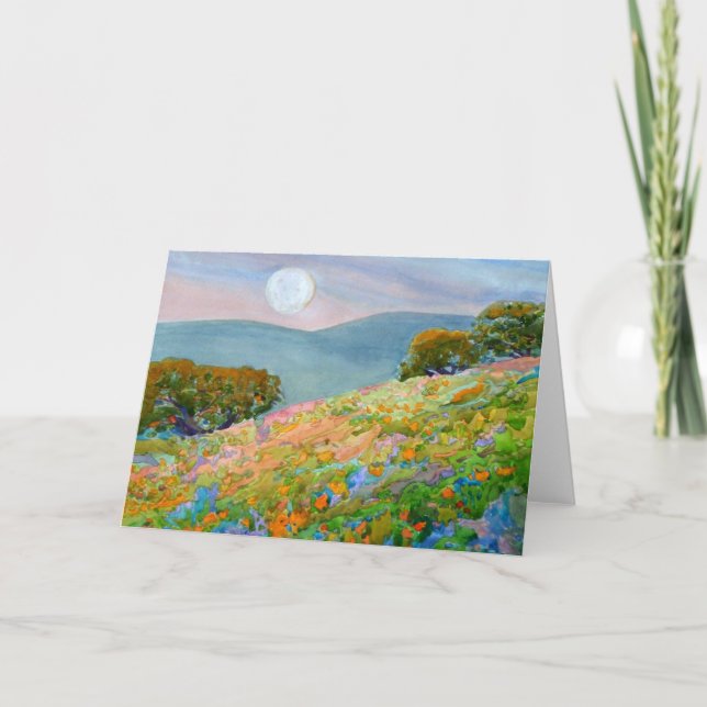 Carte soirée d'été (Devant)