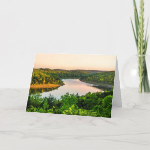 Carte Soirée sur Bull Shoals Lake