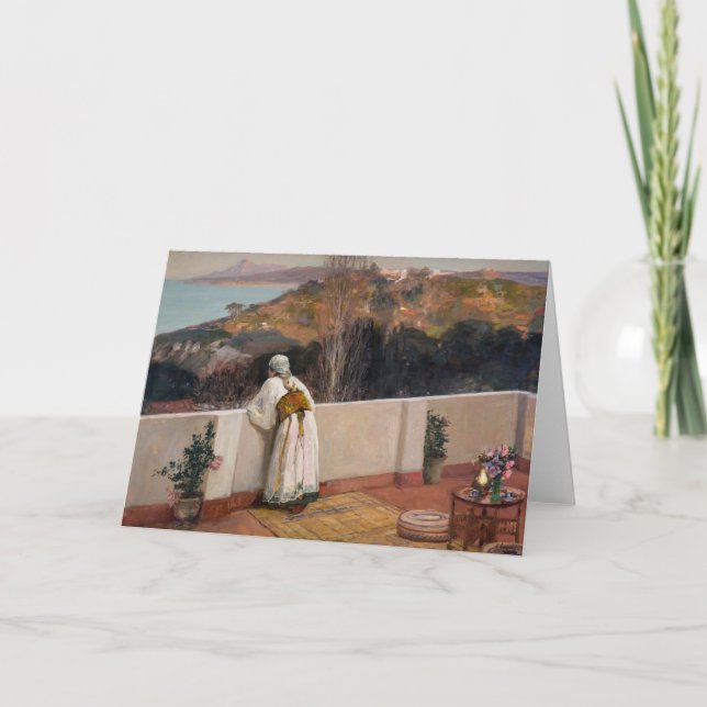 Carte Soirée, Tanger | Sir John Lavery (Devant)