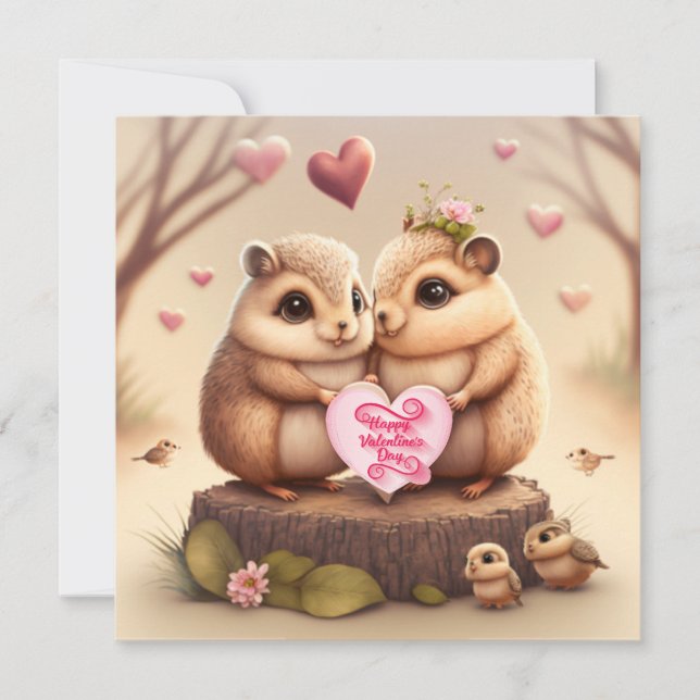 Carte Sois ma Saint Valentin (Devant)