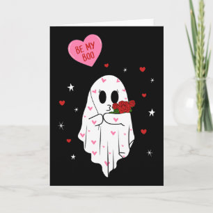 Carte Sois mon fantôme de la Saint-Valentin avec Lloon J
