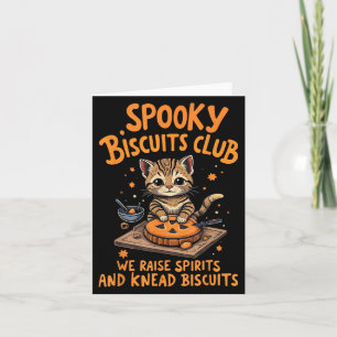 Carte Soky Biscuits Club Chat Drôle Halloween Baking