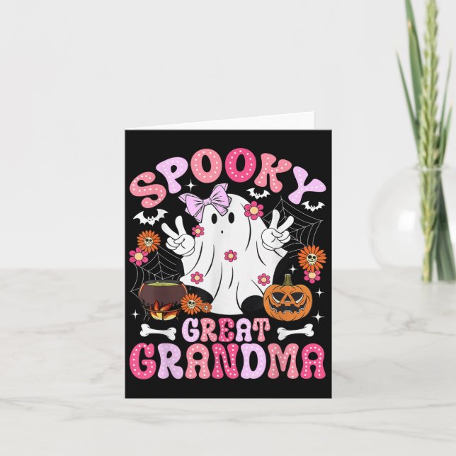Carte Soky Great Grandma Halloween Great Grandmother Gro (Devant)