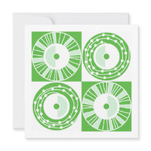 Solaire Ethnique Mi-Siècle Vert moderne Blanc Noir