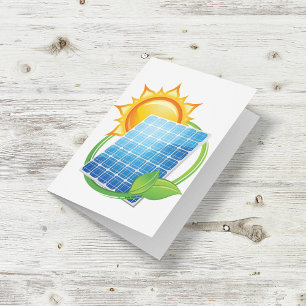 Carte Solar Energy Note Cards