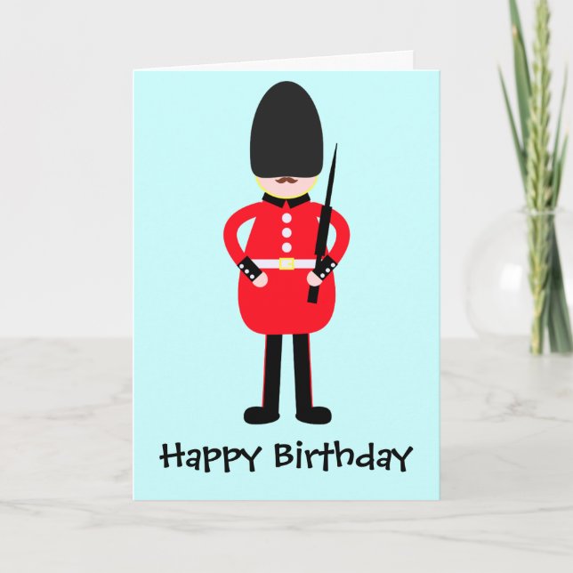 Carte Soldat britannique (Devant)