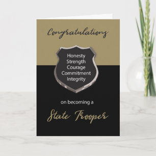 Carte Soldat de la cavalerie d'état, félicitations, Tan