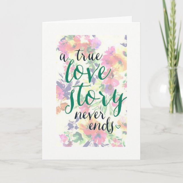 CARTE **SOLDAT** NOUS AVONS UNE **HISTOIRE D'AMOUR INFIN (Devant)