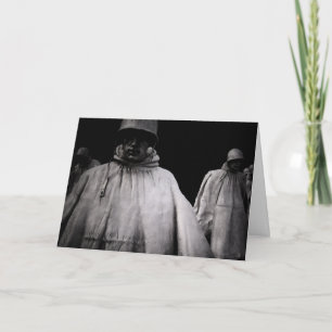 Carte soldats de marche : le jour de vétéran heureux