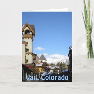 Carte Soleil et neige Vail, le Colorado