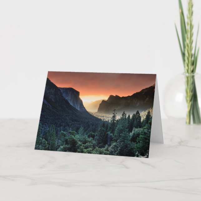 Carte Soleil | Parc national de Yosemite (Devant)