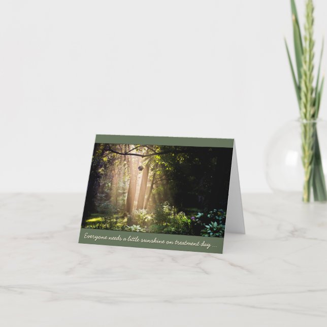 Carte Soleil pour la journée de traitement des patients  (Devant)