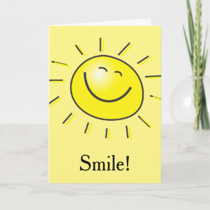 Carte Soleil Sourire pour la fête des mères