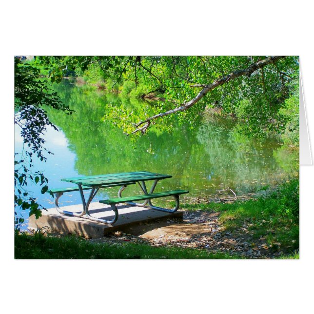 CARTE soloe de table de pique-nique (Devant horizontal)