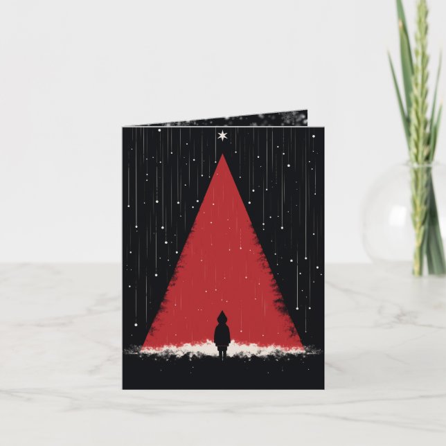 Carte Solstice de minuit : Noël gothique (Devant)