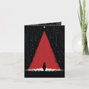 Carte Solstice de minuit : Noël gothique