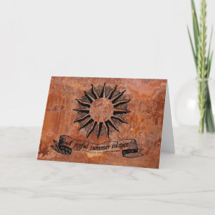 Carte Solstice d'été